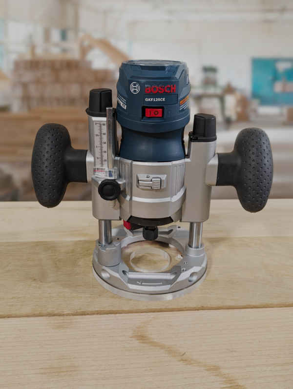 3/8″ Thick Original baseplate upgrade with 2" opening for Bosch Colt 1.25 HP Pr111 (GKF125CE) plunge base - Image 3