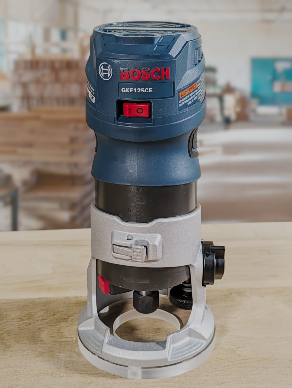 3/8″ Thick Original baseplate upgrade with a 2" opening for Bosch GKF125CEN Colt 1.25 HP fixed base - Image 3