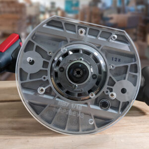 3/8″ Thick Original baseplate upgrade with bushing compatibility for Bosch MRP23EVS plunge base