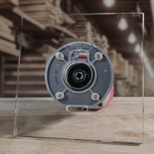 3/8″ Thick 6" square baseplate upgrade with bushing compatibility for Milwaukee M18 2723-20 fixed base router.