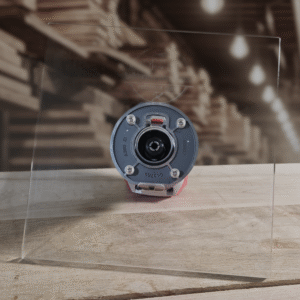 3/8″ Thick 9" Square baseplate upgrade with bushing compatibility for Milwaukee M18 2723-20 fixed base router.