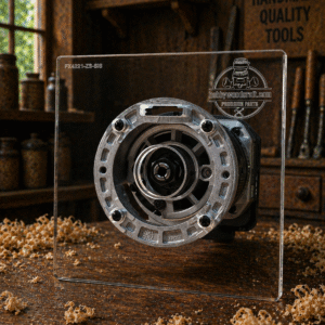 3/8″ Thick 6″ square baseplate upgrade with bushing compatibility for Flex FX4221-Z fixed base router.
