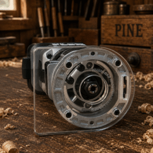 3/8″ Thick baseplate upgrade with bushing compatibility for Flex FX4221-Z fixed base router.