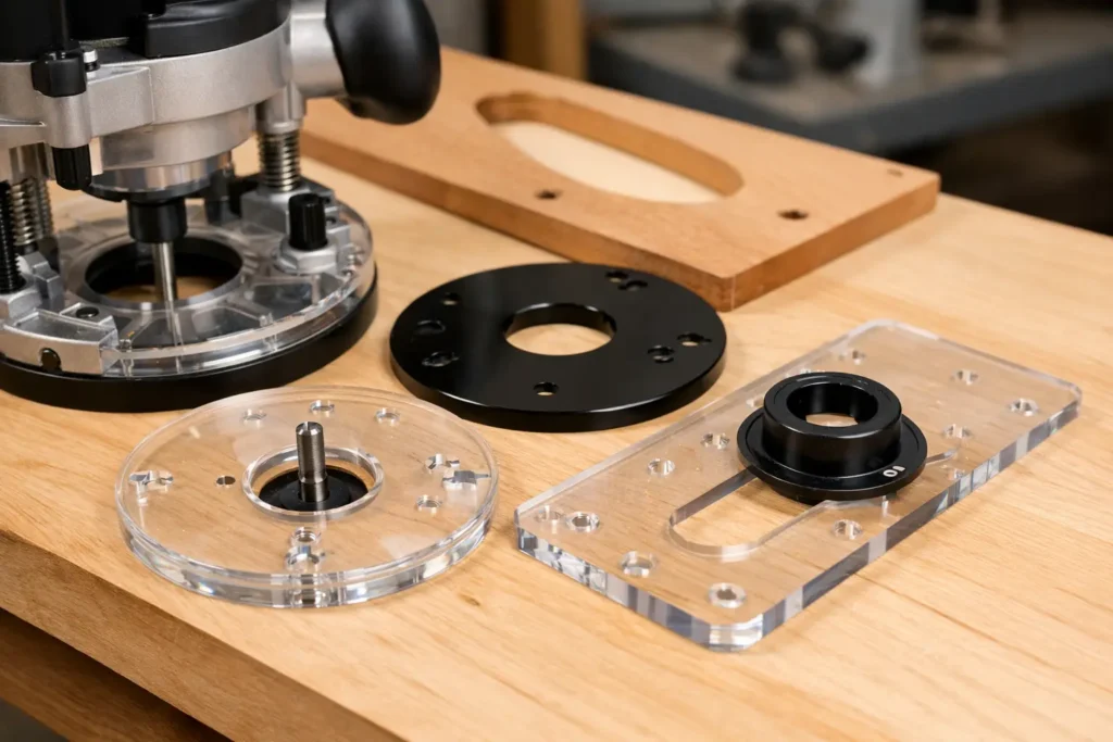 Choosing a Router Baseplate for Template Routing