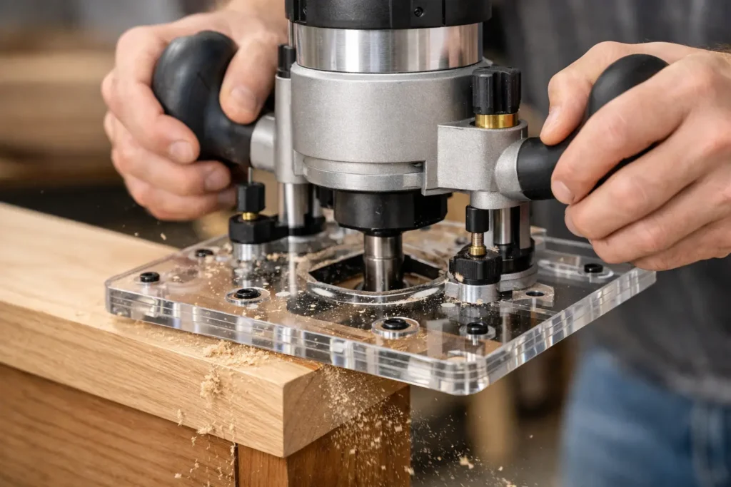 Custom Router Baseplate Fit and Better Control