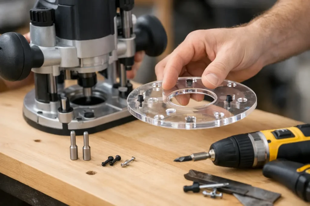 How to Install Router Baseplate Without Guesswork