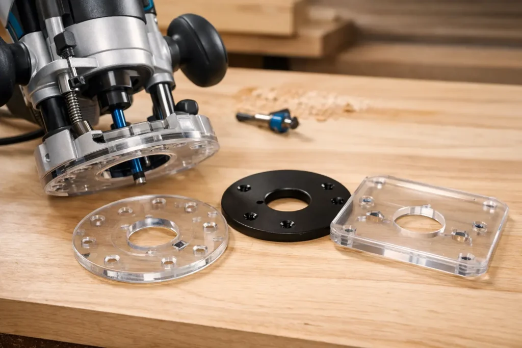 Router Baseplate Selection for Better Control