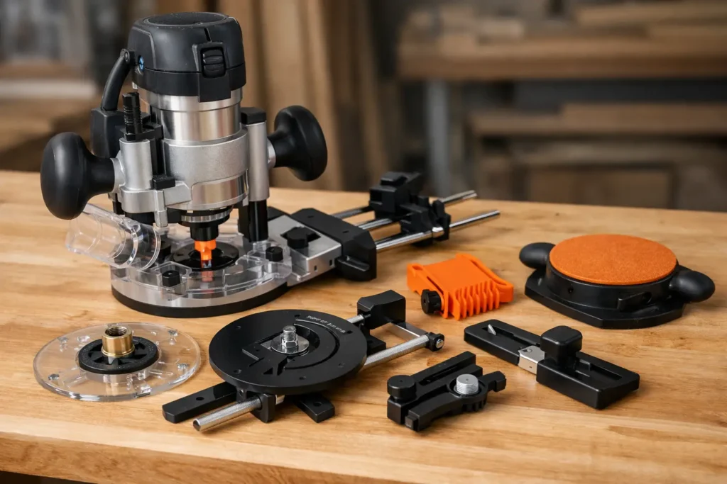 Woodworking Router Accessories That Improve Control